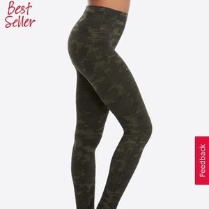 SPANX camo leggings